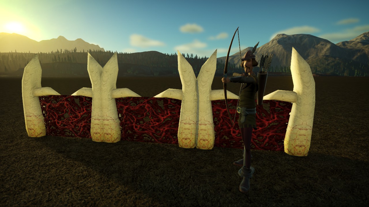 Sinew Webbing Fence