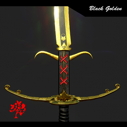 Zweihänder Black Golden