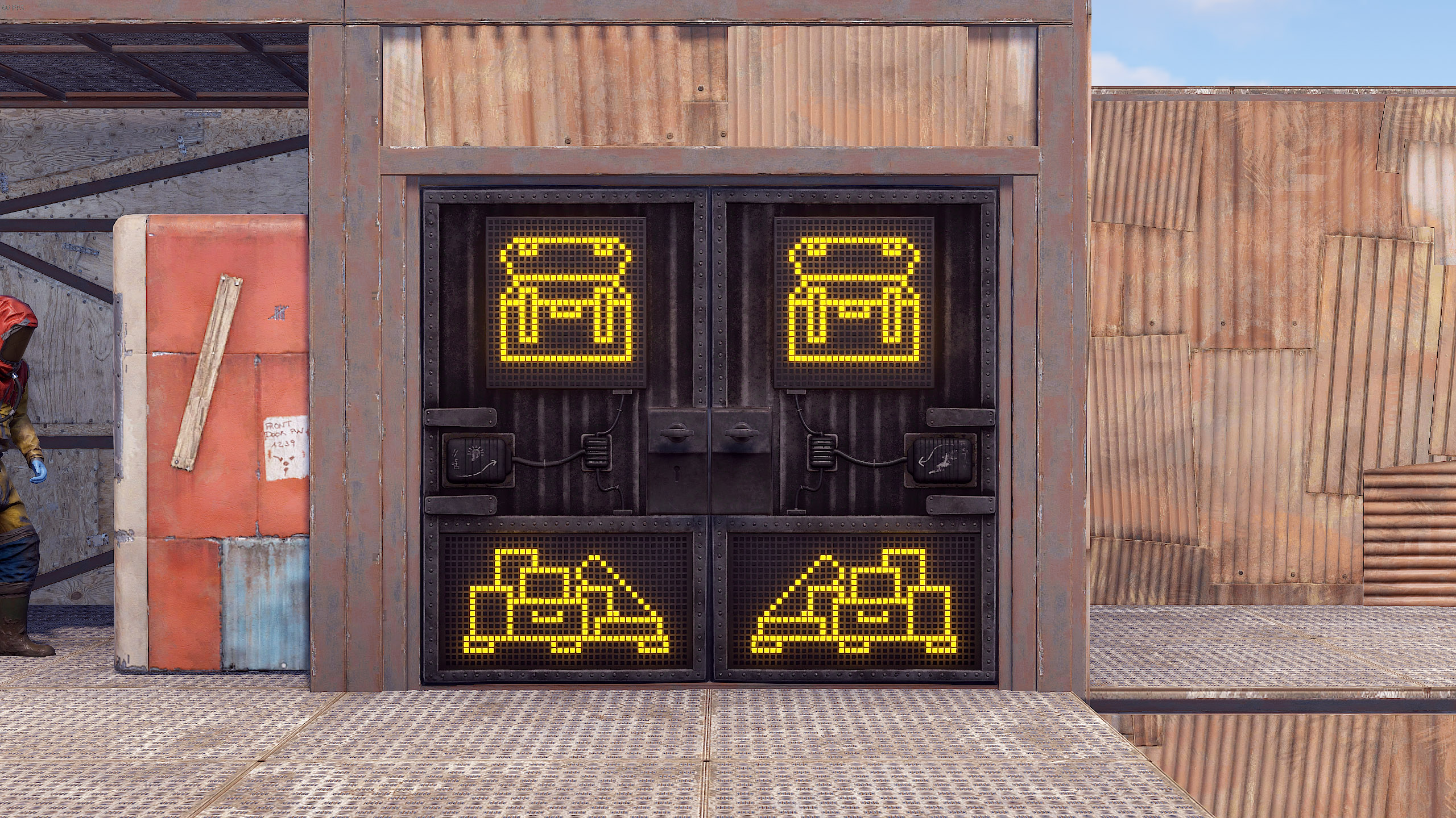 Storage Room Double Door
