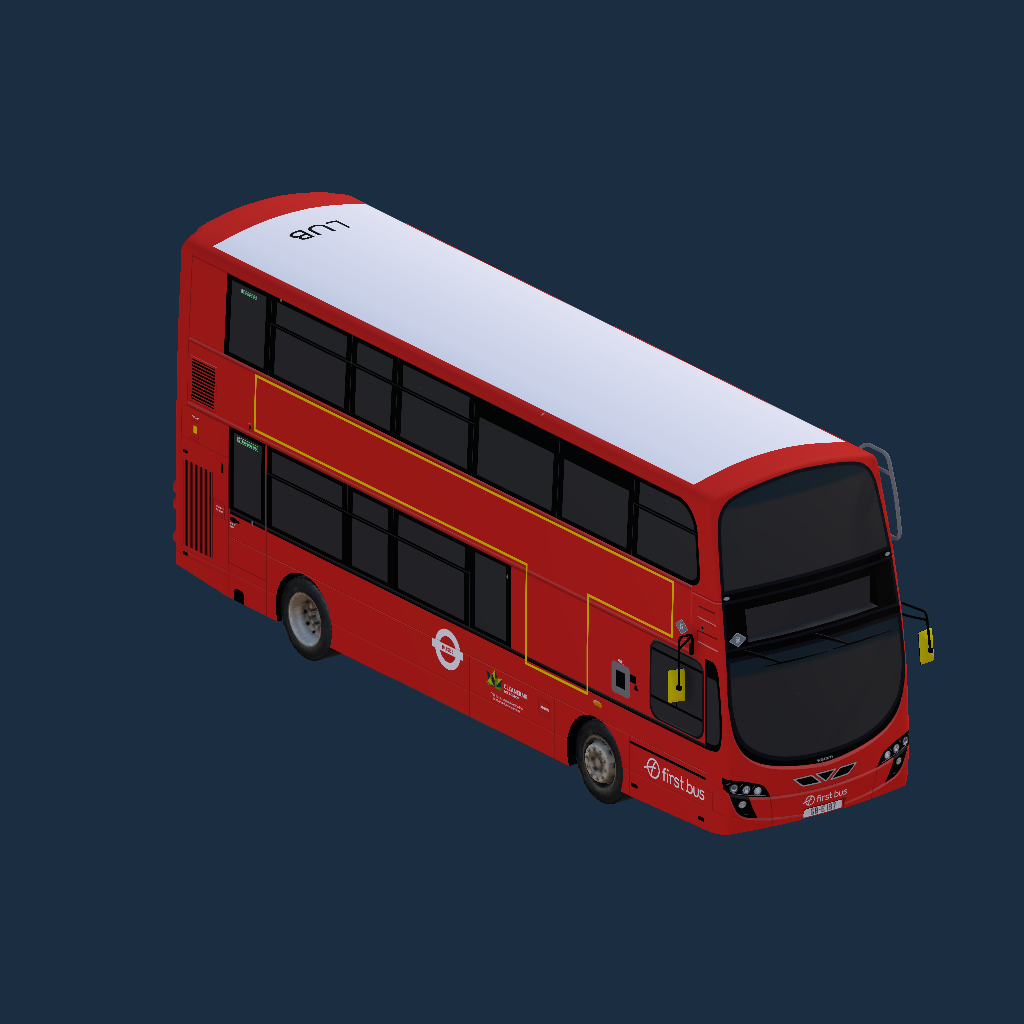 First Bus London Volvo B9TL Wright Gemini 2 (No FN)
