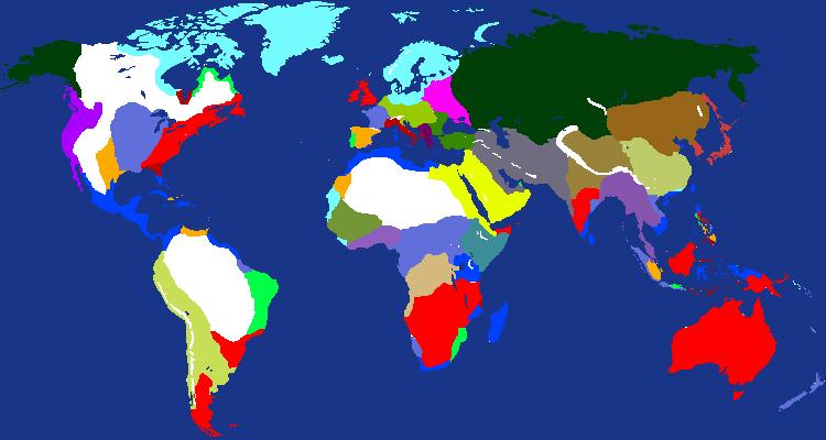 World Map Fictional World