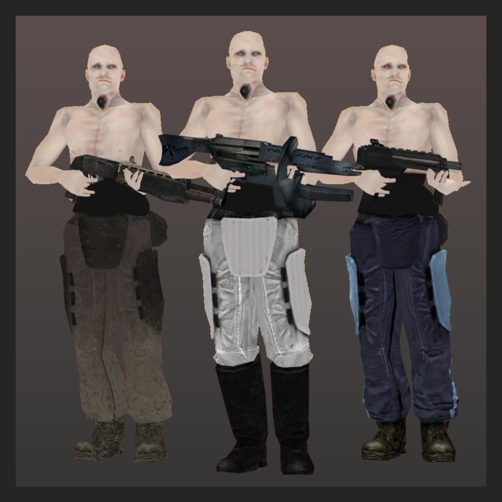 Stripped Combine Soldiers