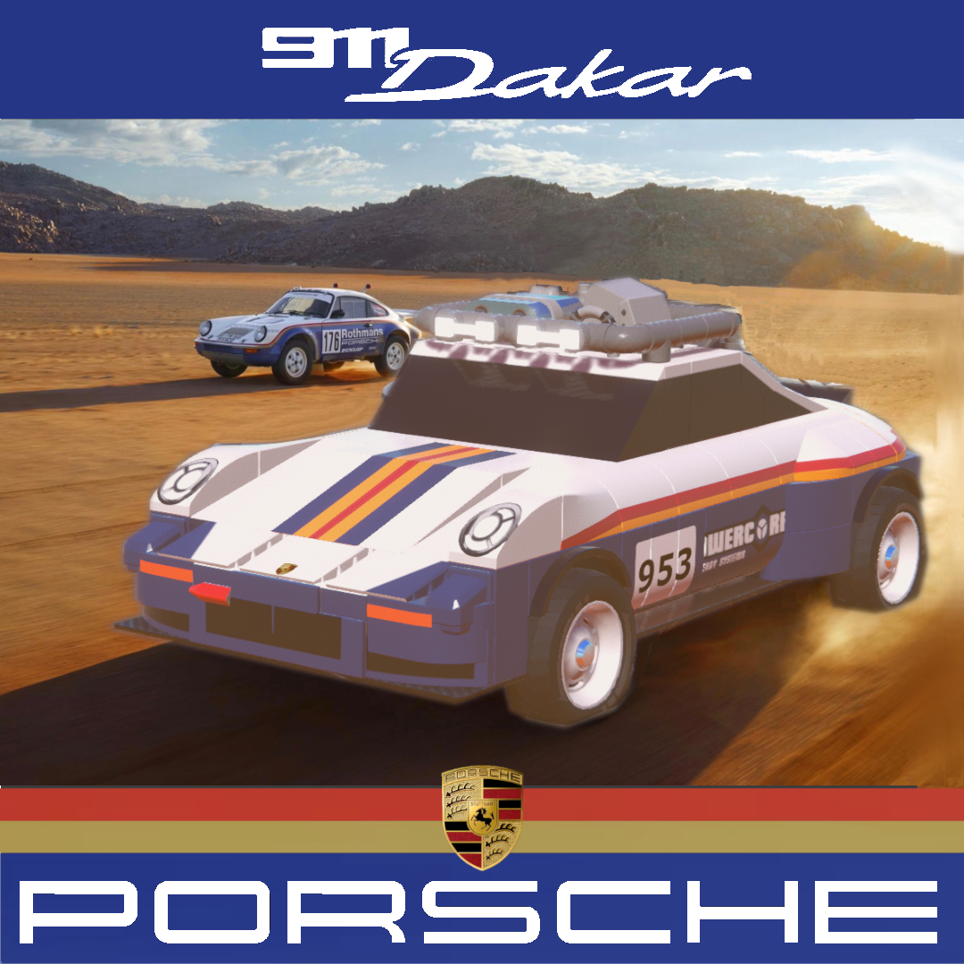 Porsche 911 992 Dakar Rally Car