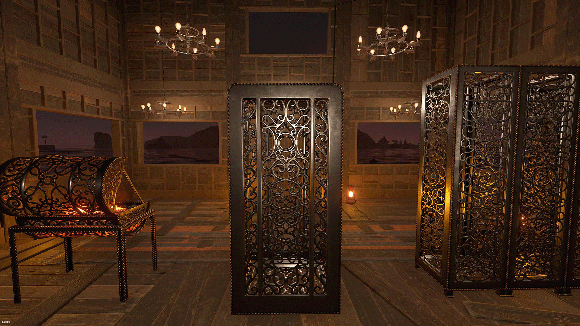 Wrought Iron Fridge thumbnail 5