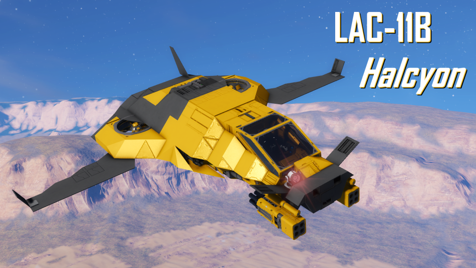 LAC-11B Halcyon - Strike Fighter