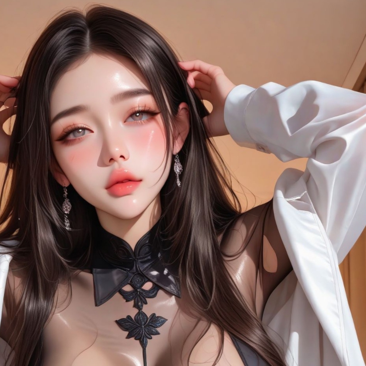 性感连体黑丝