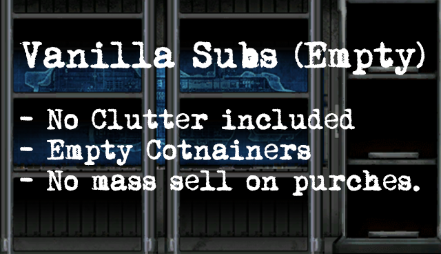 Vanilla Subs (Empty)