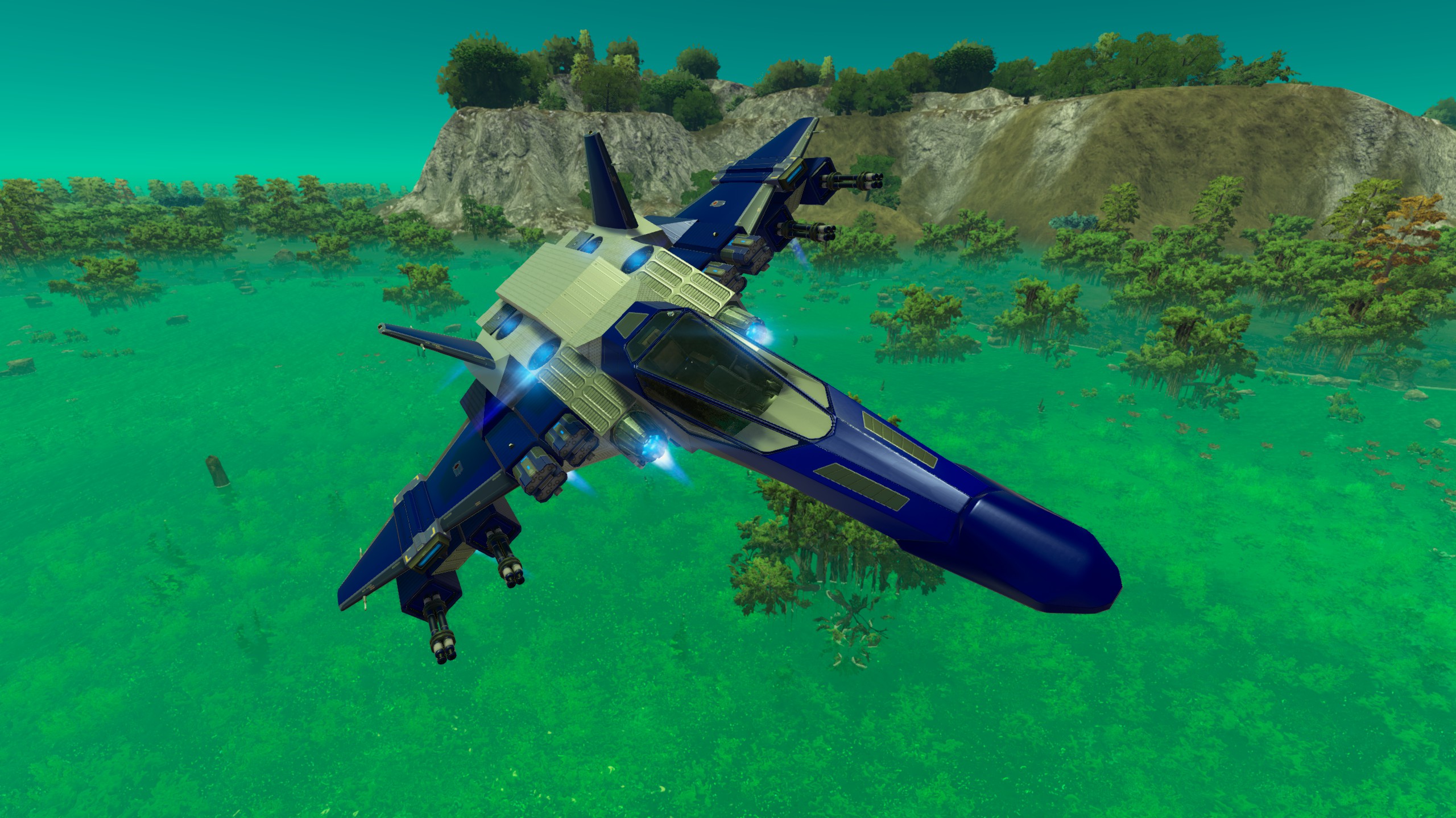DAGR X4 Blue - Small and agile scout-fighter