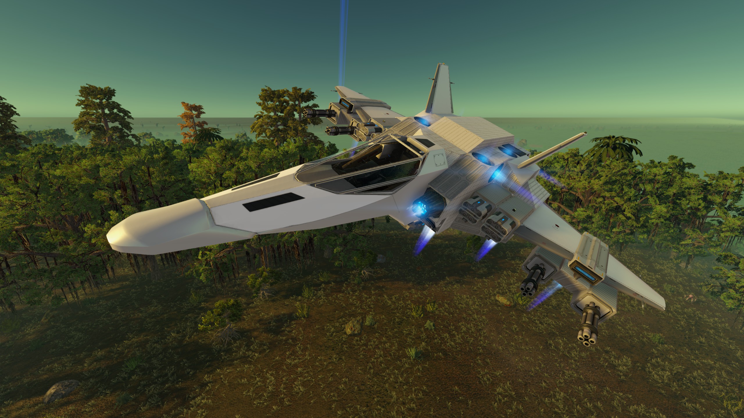 DAGR X4 White - Small and agile scout-fighter