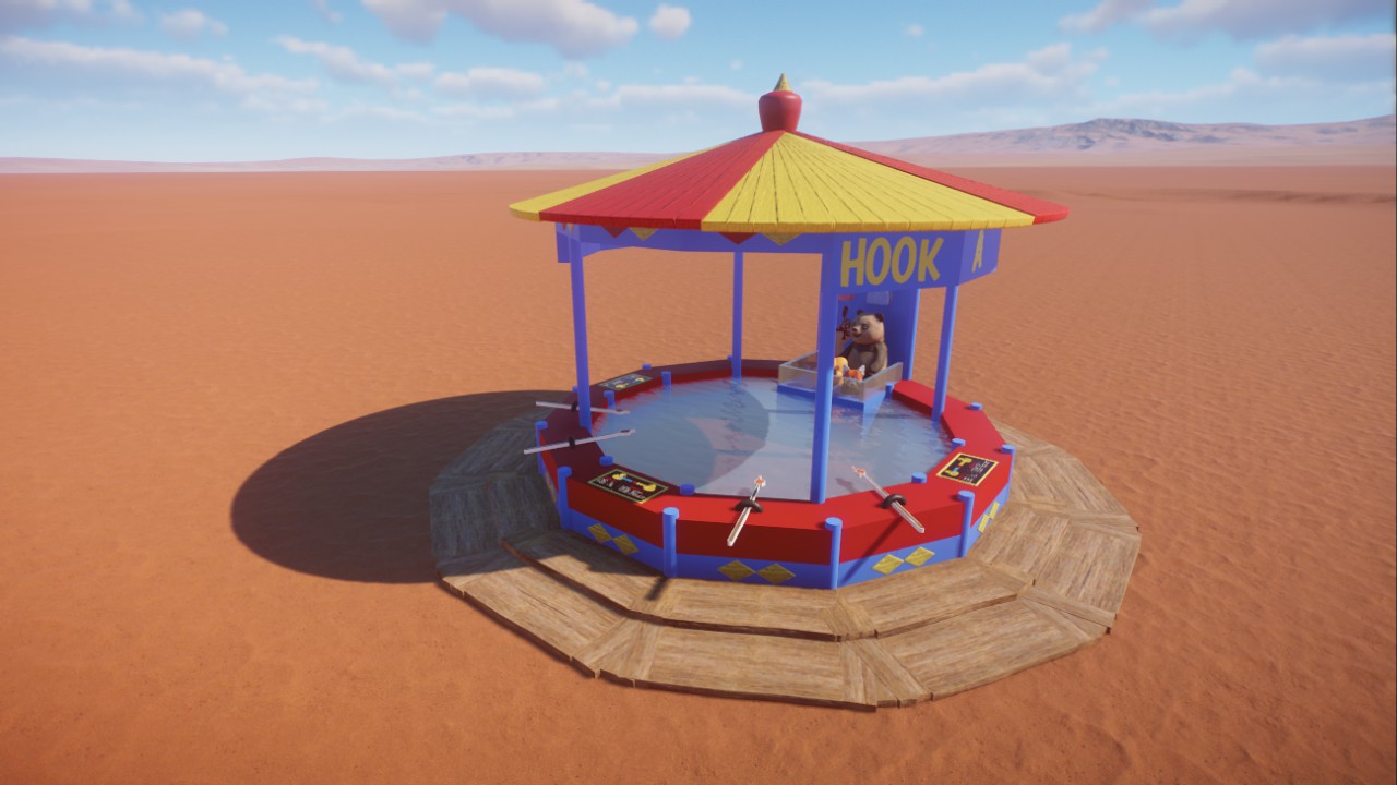 Hook A Duck Funfair Game by Adamup
