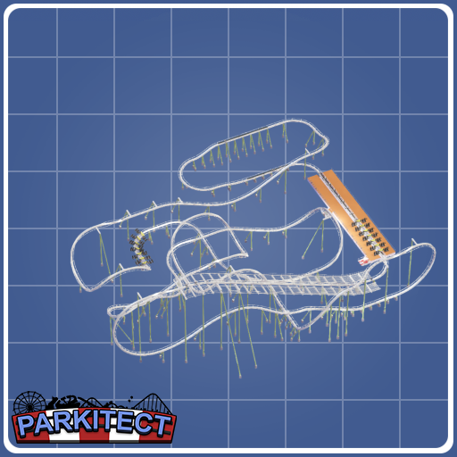 Wing Coaster Flug der Demonen