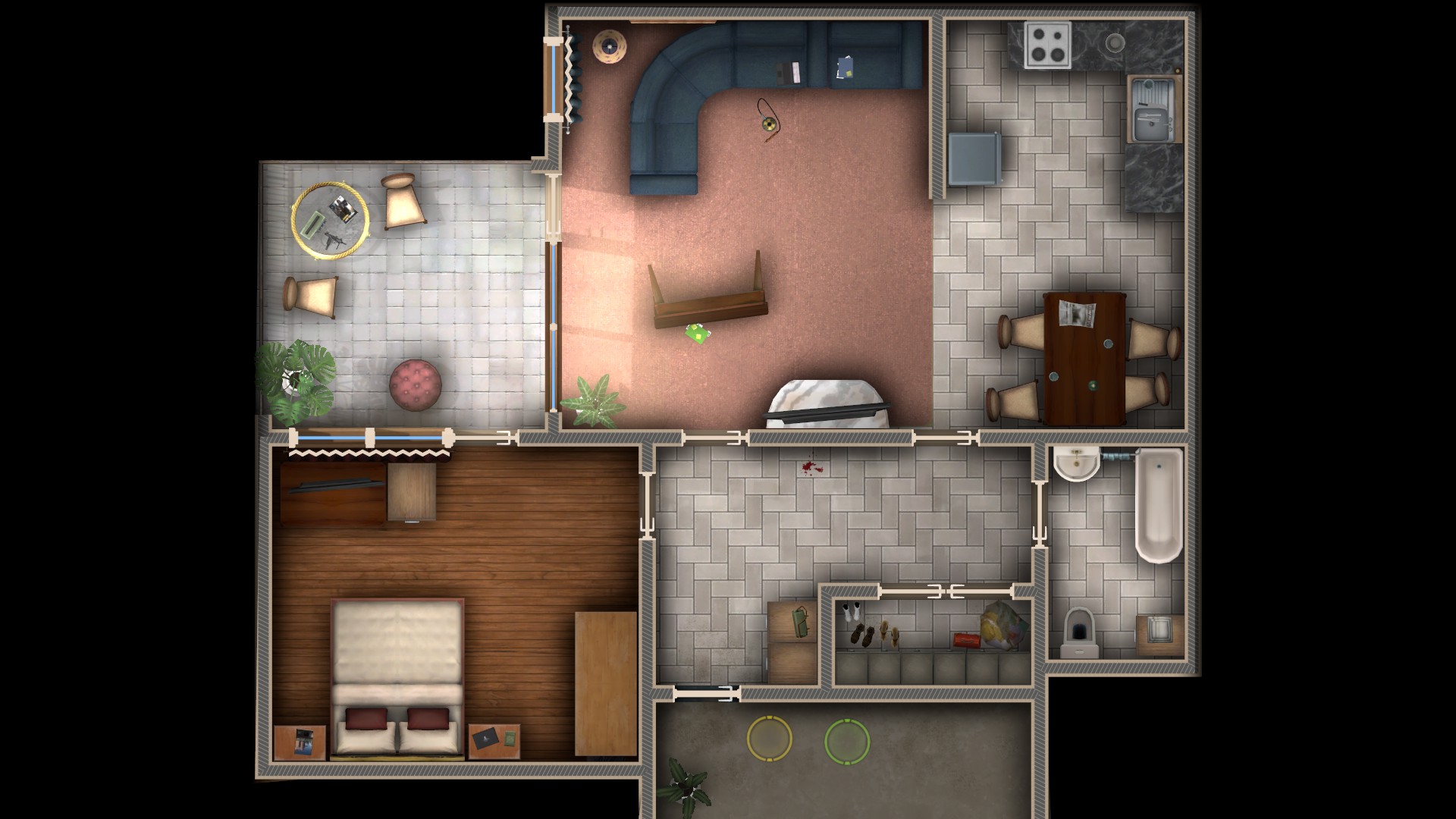 Last Door on 1st Floor