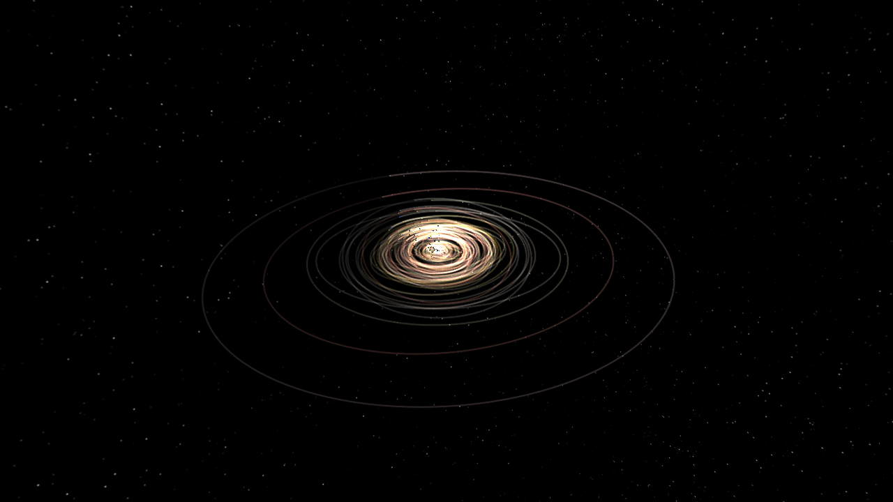 How many moons does the gas giant have!
