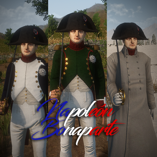 Empereur Napoléon Bonaparte (3 uniforms in 1)