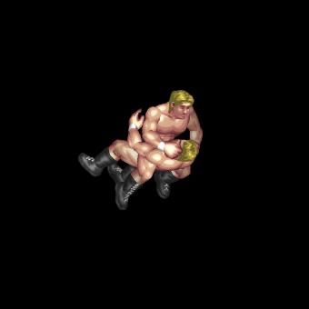 Diving Bodyscissors Attack