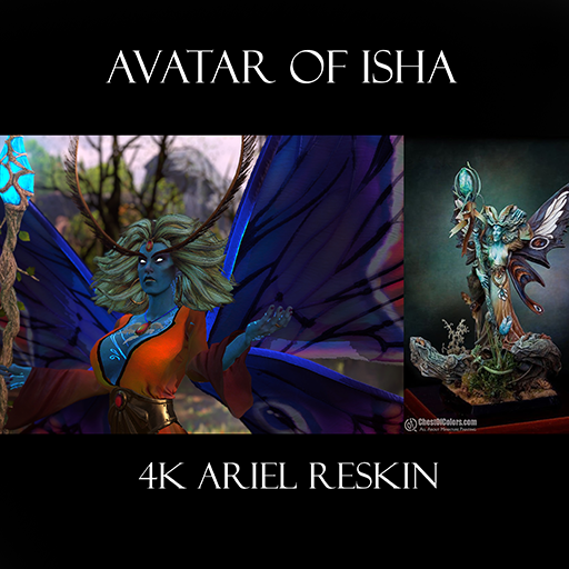 Avatar of Isha 4K Ariel Reskin
