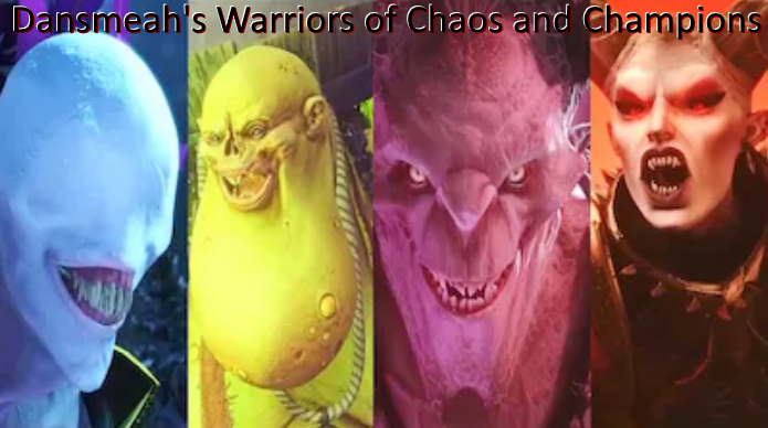 dansmeah's champions, monogods, and chaos undivided