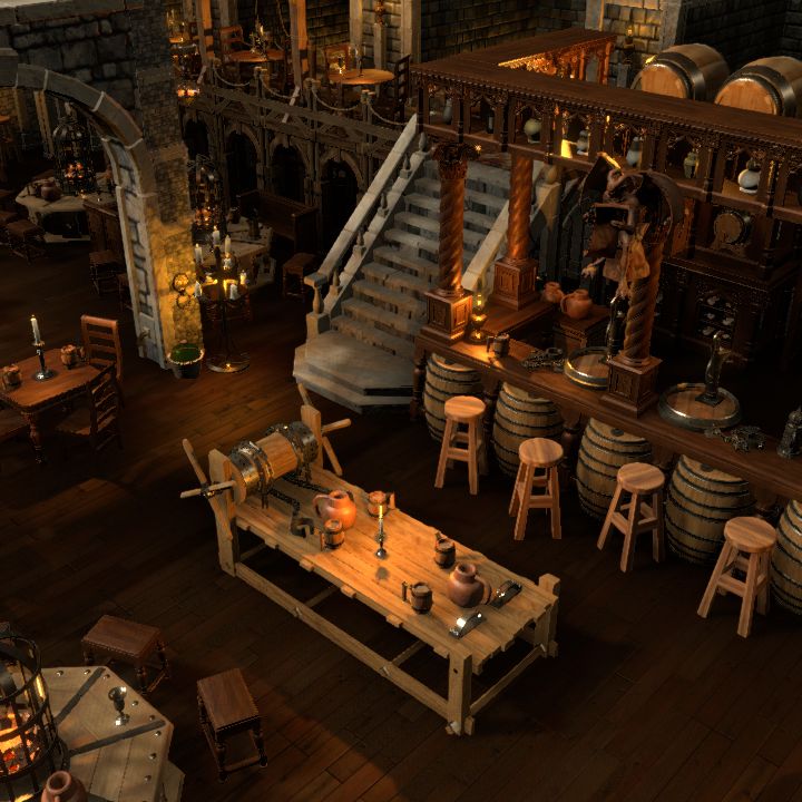 THE DUNGEON - basement tavern