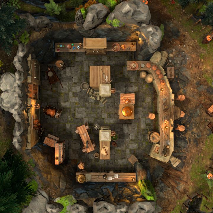MOUNTAIN TRADING POST - wo roof