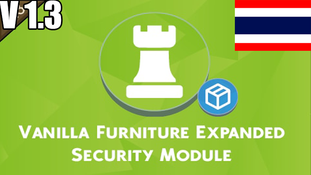 Vanilla Furniture Expanded - Security แปลไทย