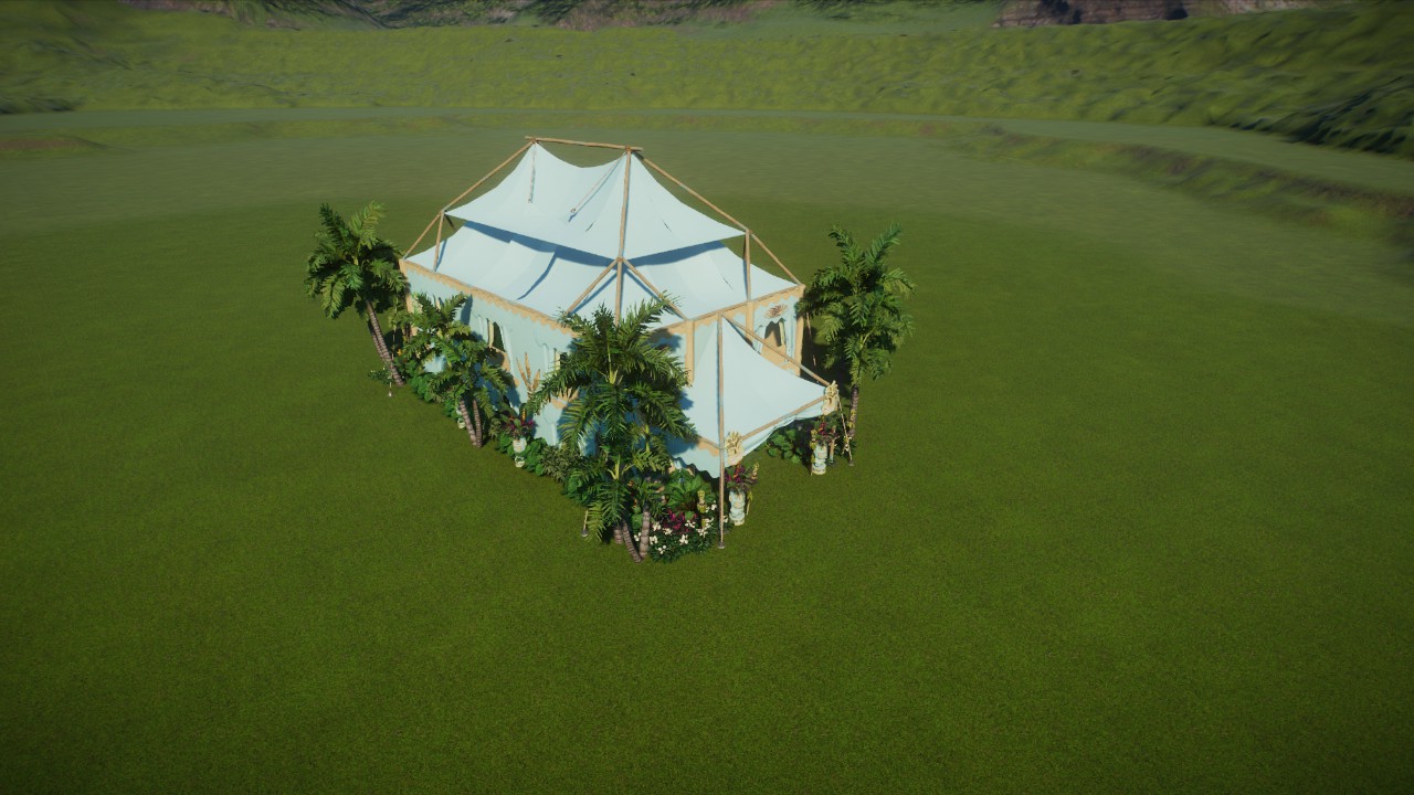 Tropical party Walk-in Tent