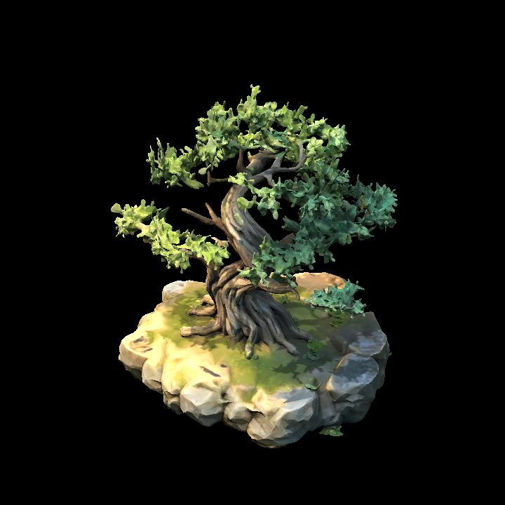 Tree giant decorative 2