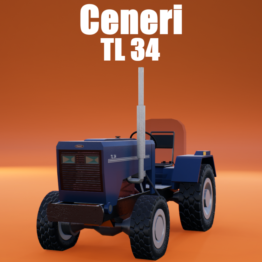 (Mini Tractor) Ceneri TL34