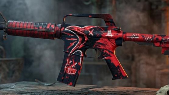 M4A1-S / Bloody Feather