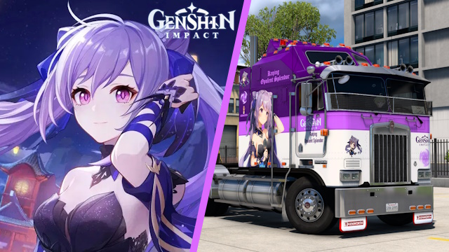 Kenworth K100 Keqing (Opulent Splendor) - Genshin Impact Skin