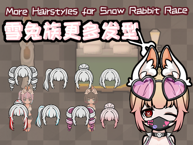 More Hairstyles for Snow Rabbit races
