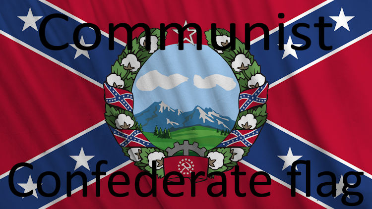 CSA Communist flag