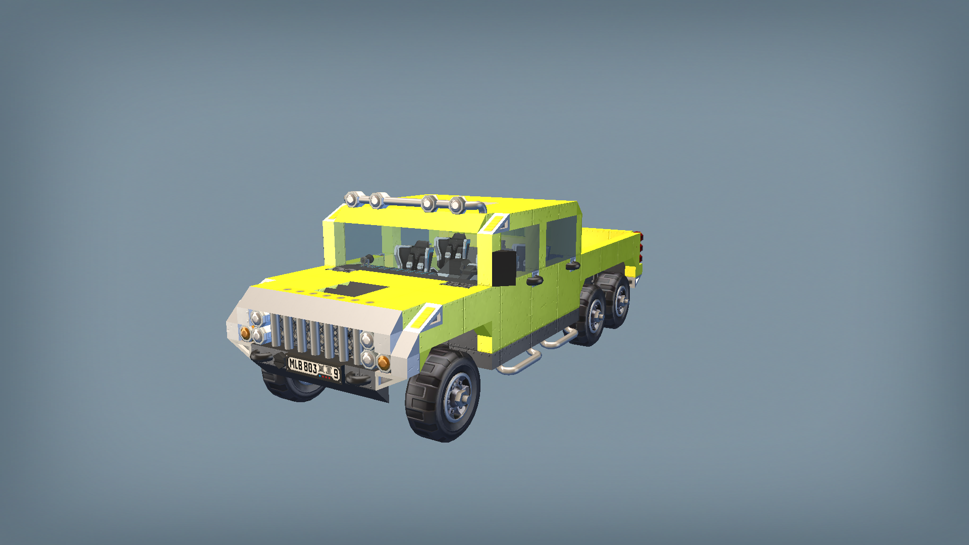 Big car 01 (6x6 pickup)