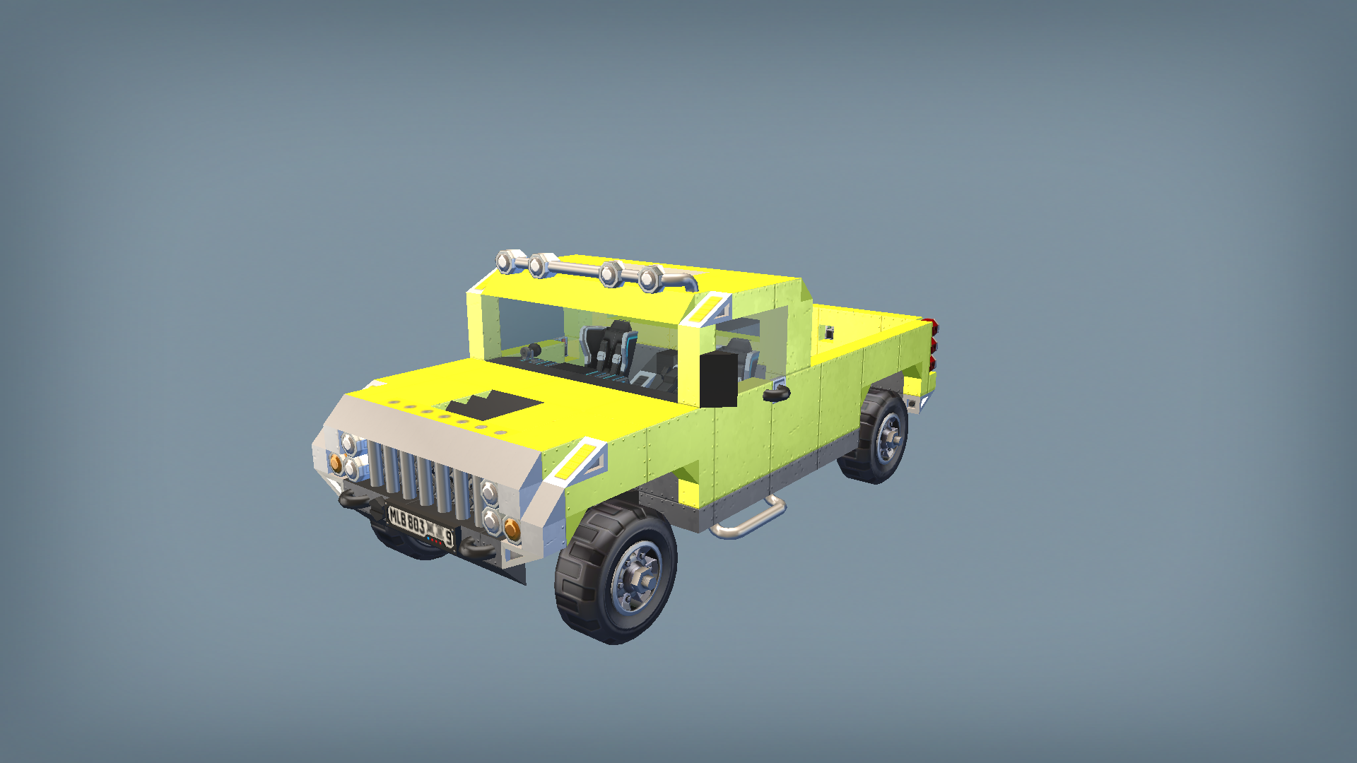 Big car 01 (2 door pickup)