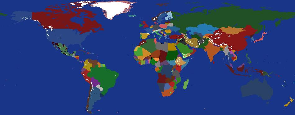 World Map Revised
