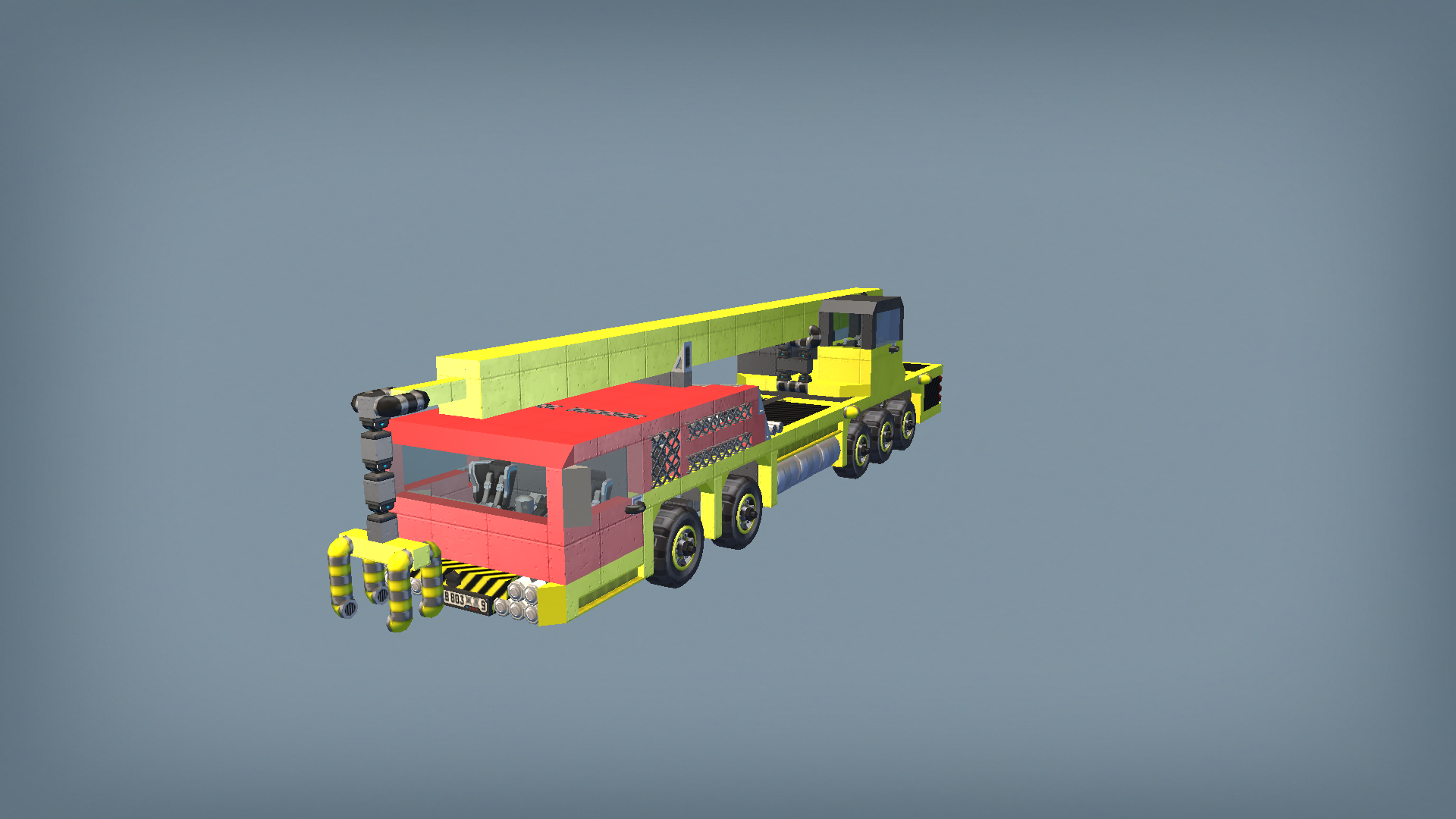 Crane truck 01