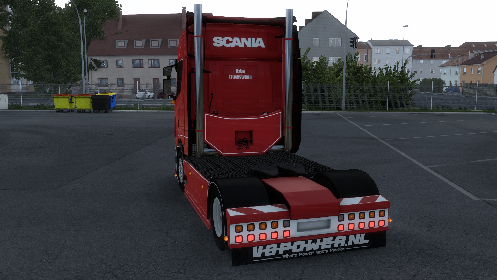 Red Dutch Style Scania S screenshot 2