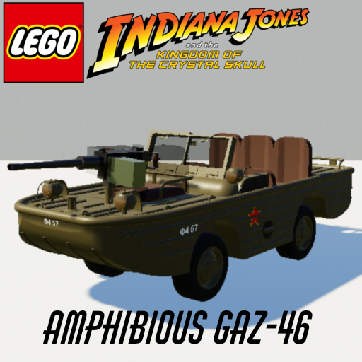 1957 Amphibious Gaz-46 (Indiana Jones Edition)