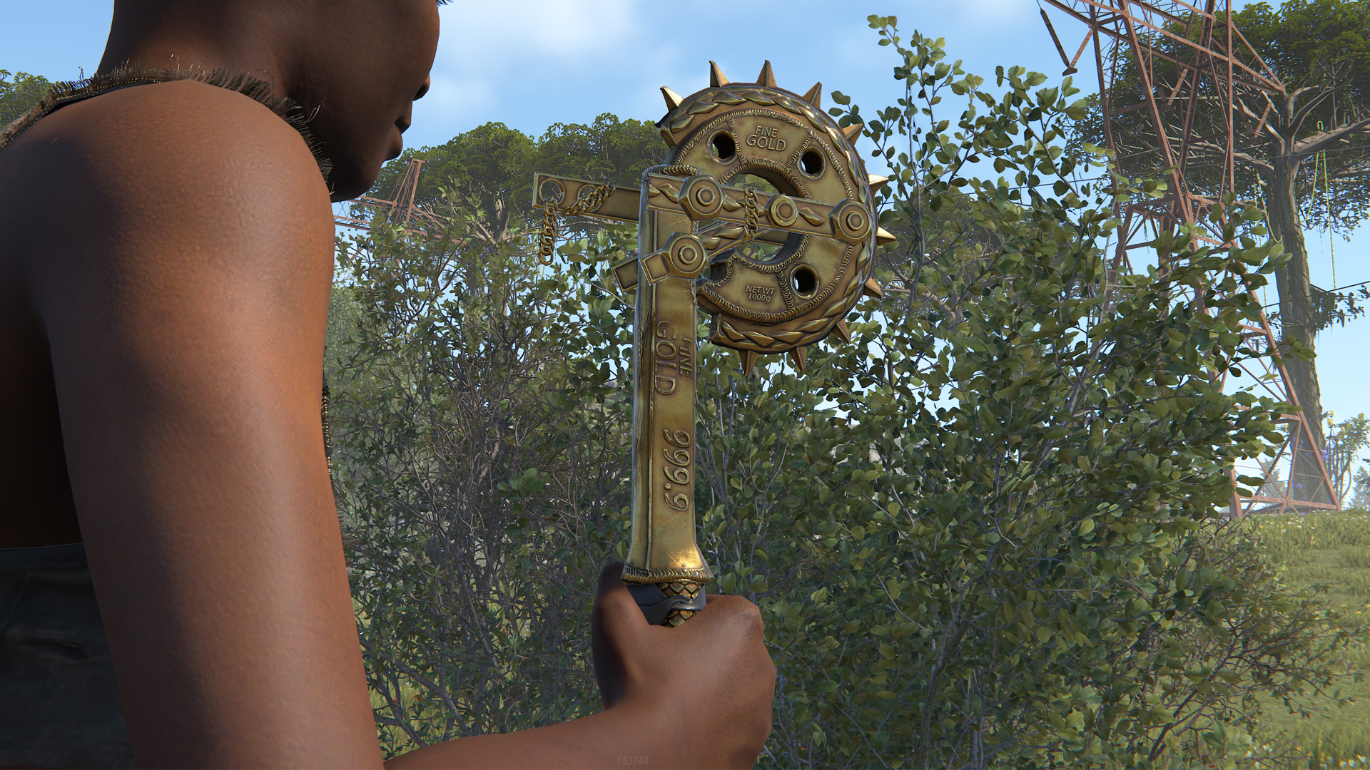 Gold Chains Salvaged Axe thumbnail 9