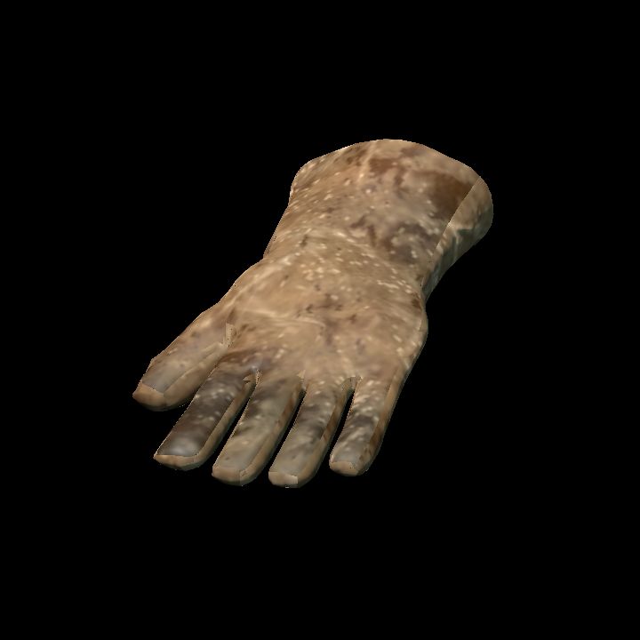 Leather gloves - lying L 4
