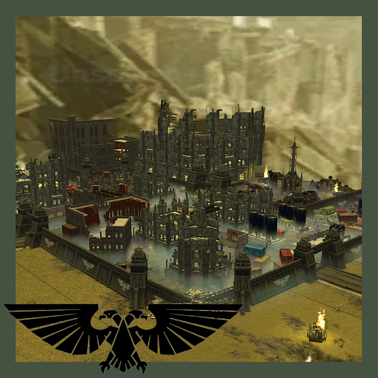 Warhammer 40k: Crusade Map - Hive city walls