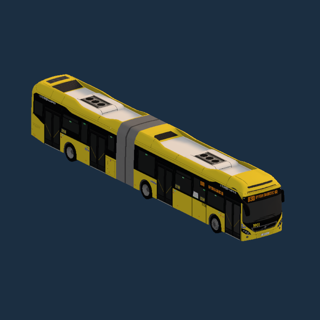 PKM Katowice #1901 - Volvo 7900A Hybrid [18.75m]