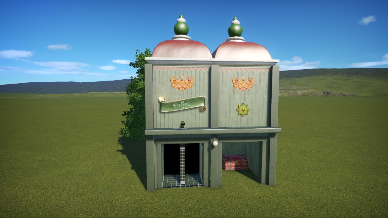 [EzyBox] Vintage - Toilet