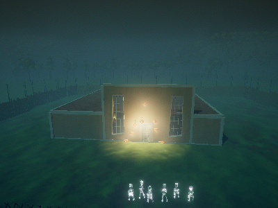 haunted pumpkin house?