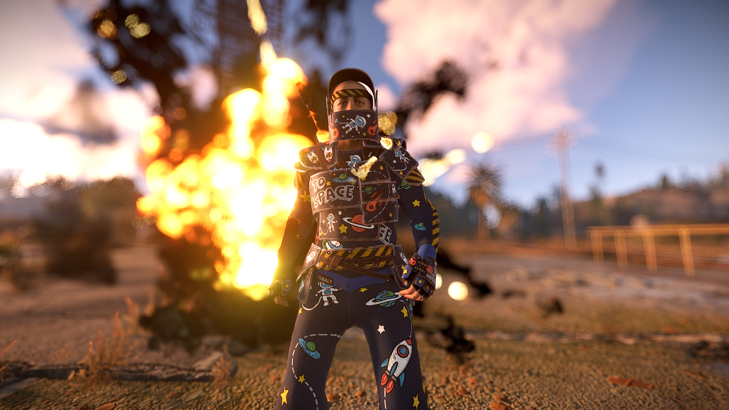 Space Raider Roadsign Pants