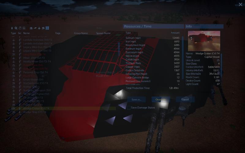 Wedge Cruiser (CV) T4