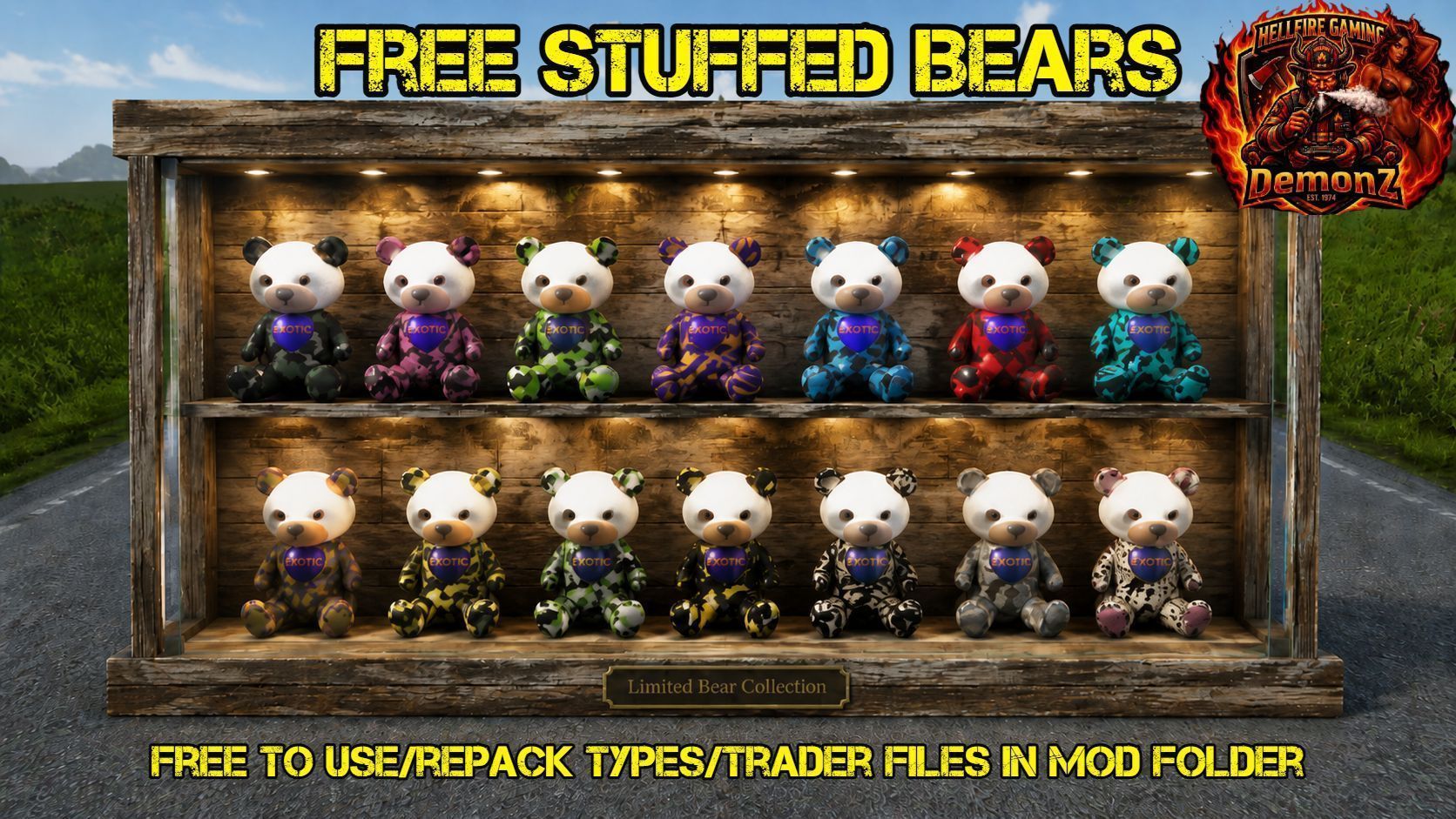 Demonz_Limited_StuffedBear_Collection