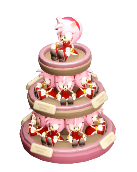 Amy Rose Plushie Stand