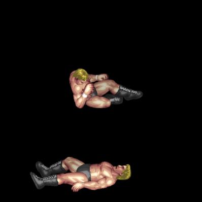 Jumping Elbow Drop B (running)