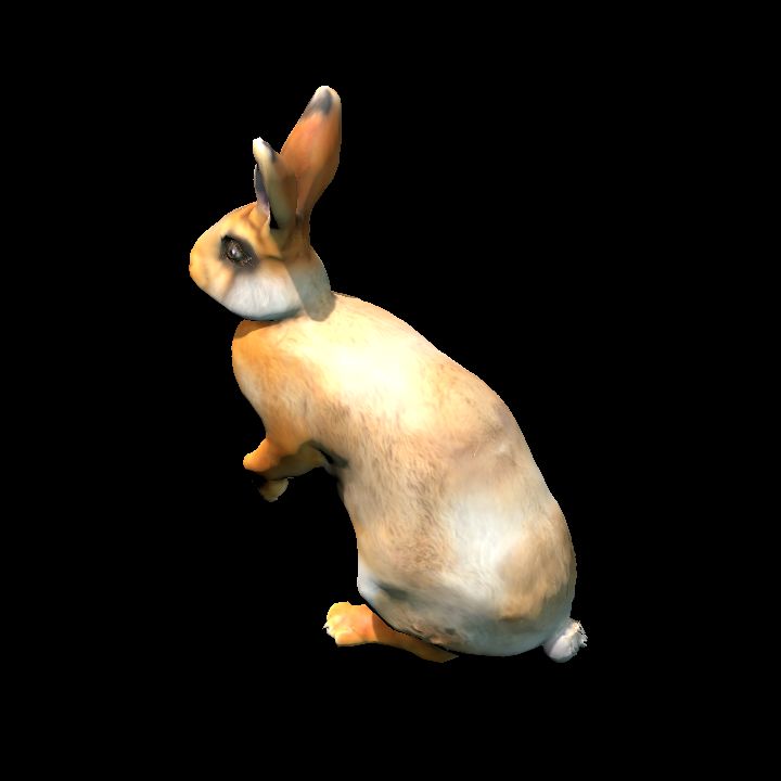 Standing Tan Rabbit