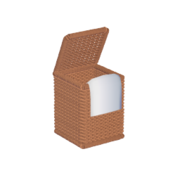 Laundry Basket with Laundry